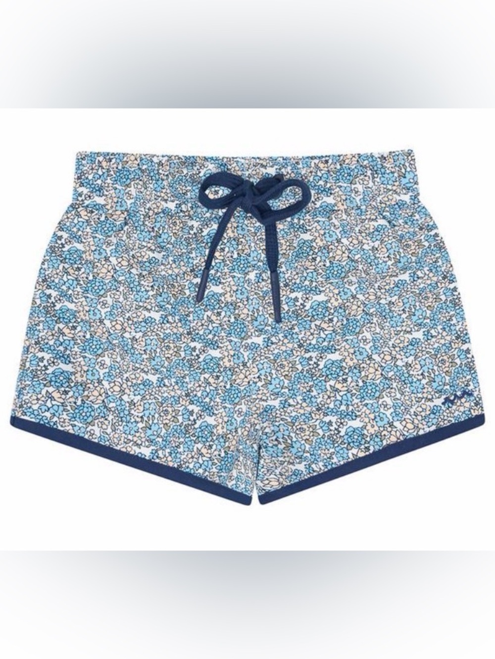 Minnow Slate Floral Swim Trunks, Size 10
